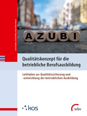 cover image of Qualitätskonzept für die betriebliche Berufsausbildung